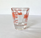 Vintage Hard Rock Cafe Boston Ma Beveled Shot Glass Halloween 2001 Rare