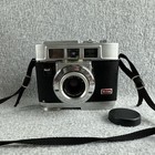 Vintage Kodak Motormatic 35f 35mm Camera Cowhide Leather Case Strap   Brochure