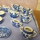 Vintage Blue Willow Childs Various Items For Tea Set Made In Japan 20 Pieces 