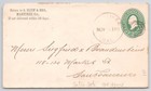 1891 S  Blum   Bro Martinez Cal Advertising Postal Cover