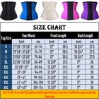 Women Latex Rubber Waist Training Cincher Underbust Corset Body Shaper  