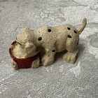 Pair Of Vintage Mini Dalmatians Playing - Puppy Resin Figurine Enesco Kathy Wise