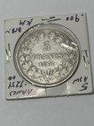 France Republic 1871 Silver 5 Francs Coin Laureate Woman s Bust Facing Left Vf 