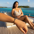 Vintage Mixed Metal Copper Brass Silver Tone Cuff Bracelet Boho Southwest