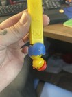 Vintage No Feet Easter Chick W Hat Pez Dispenser No Patent Made In Austria Clean
