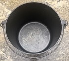 Vintage Cast Iron 9 Inch Kettle Pot Dutch Oven With Handle No Lid
