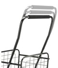 Folding Shopping Cart Basket Rolling Utility Trolley - Read Description