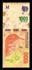 Argentina 1000 Pesos Banknote Nd 2017  P-366a New Design Unc