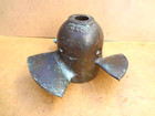 Antique  Brass Or Bronze 3-blade Boat Propeller 16 Lb - 10 