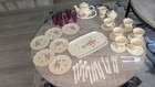 Huge Vintage 45 Pc Lot Tootsie Toy Dollhouse Dishes Doll Dinner Coffee Tea Set