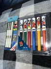 Vtg  Pentel Mickey Pen Pals Roller Pens 3   Mickey Thru Years Set 6 Sealed Nip