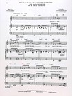At My Side Sheet Music Welcome To The Club 1989 Broadway Musical Flop Cy Coleman