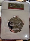 5 Oz 2015-s Bombay Hook America The Beautiful Quarter 25c Proof  999 Silver