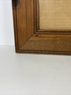 Large Vintage Solid Wood Brown Pic Frame Fits 14 X 10 Photo