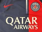 Paris Saint-germain Jersey Mens Medium Blue Soccer Football Nike Dri Fit Qatar