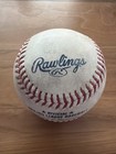 Official Rawlings Game Used Major League Baseball Mlb Real Leather  23 Fast Ship