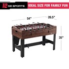 54  4-in-1 Multi Game  Billiards  Table Tennis Pong Table  Air Hockey  Foosball 
