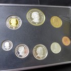 2009 Rcm Silver Proof  Set With Rare Gilded Silver Dollar   Coa
