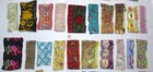 Very Rare Lot Antique Vintage Sari Trim Lace Edging Ribbon 25 Pcs Embroidered