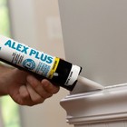  4 Pack   Alex Plus 10 1 Oz White All Purpose Acrylic Latex Caulk Plus Silicone