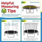 Machrus Upper Bounce Trampoline Net     Fits 12 Ft Round Trampolines
