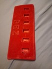 Vintage Pez No Feet Red Felt Display Stand For 6 Pez  See Pics  Still Looks Good