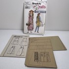 Simplicity 7481 Daisy Kingdom Back Wrap Apron 2 Lengths Size Small To Xl Uncut