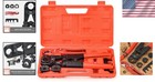 Pex Pipe Crimping Tool Kit Copper Ring Gauge Cutter For 3 8-1 Inch Plumbing