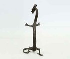 16 5  Chinese Bronze Hand Carved Dragon Statue Figures