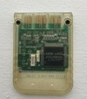 Sony Playstation Oem Official 1 Ps1 Psx Memory Card Scph-1020 - Clear - Tested 