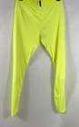 Adidas Men s Techfit Long Tights Solar Yellow Neon Compression Leggings Sz L Nwt