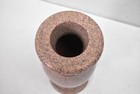 Pink Granite Memorial Cemetery Flower Vase Grave Headstone Marker Threaded Base