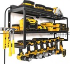 Power Tool Organizer Heavy Duty Drill 26  7 Drill Holder Wall Mount Storage Rack
