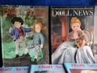    doll News Magazine Lot Of 6 Issues Ufdc Vintage Antique Doll Collecting Journal