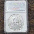 2009  1 American Silver Eagle Ngc Ms70  Ngc Brown Label