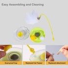Interactive Cat Tumbler Toy Catnip Feather Teaser With Bell Track Balls Kitten T