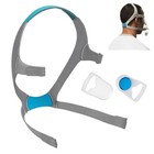 Compatible With Airfit F20 Cpap Mask Replacement   1 Headgear  1 Large Cushion