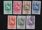 Venezuela  1951  Barinas  Scott 604-610  Only Post  Arms  Used  Ebba06