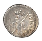 Ca  46 Bc Roman Republic Mn  Cordius Rufus Ancient Silver Denarius