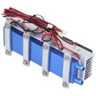 4 Chip Refrigerator Thermoelectric Peltier Cooler Water Cooling Device 12v 288w