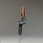 Dynabrade Pneumatic Handheld Finishing   Detail Sander With Orange Sanding Belt
