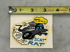Rare Vintage Original Racing Decal Water Slide Scat Rat Hot Rod