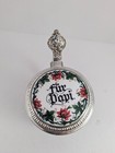 Vintage German Beer Stein Bmf Lidded Zinn Mug 7   for Daddy Cheers  Father s Day
