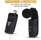 Tactical Molle Eyeglasses Case With Belt Clip Hard Shell Sunglasses Storage Box