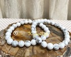 Wholesale Lot 6 Pcs Natural Howlite 8mm 7 5    Crystal Healing Stretch Bracelet