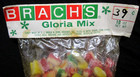 Vintage 1950 s-60 s Nos Brach s Gloria Mix Christmas Hard Candy 10 Oz Bag Sealed