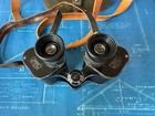 Vintage Carl Zeiss Jena Binoculars German Military Combat D f  6x30 Glasses Case