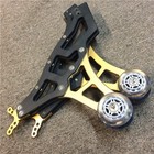 Universal Racing Motorcycle Sport Rear Combo Wheel Lift Stands Paddock Stands