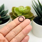 100  500 Or 1 000 Pieces  12 Mm Black Open Jump Rings  17g - Us Seller
