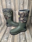 Irish Setter Mens Size 15 Mudtrek 17  Waterproof Full Fit Rubber Boots Mossy Oak